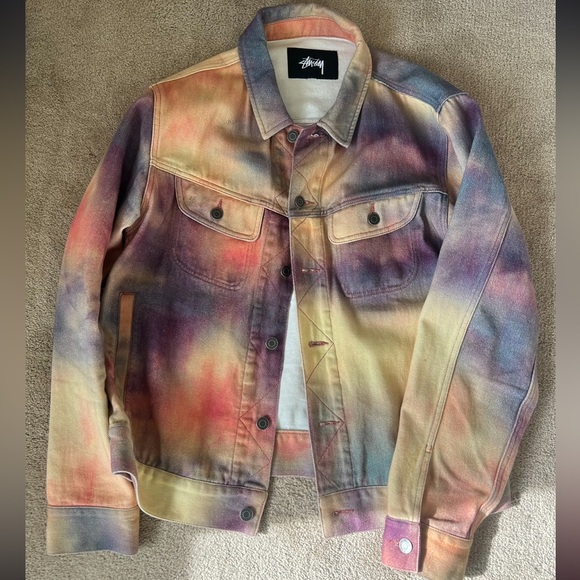 Stussy Other - Sold🤍Stussy tie die jacket